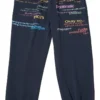 Norgira Slogan Print Cuffed Cropped Sweatpants 9