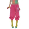 Norgira Trash Print Cuffed Sweatpants 4