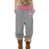 Norgira Trash Print Cuffed Sweatpants 8