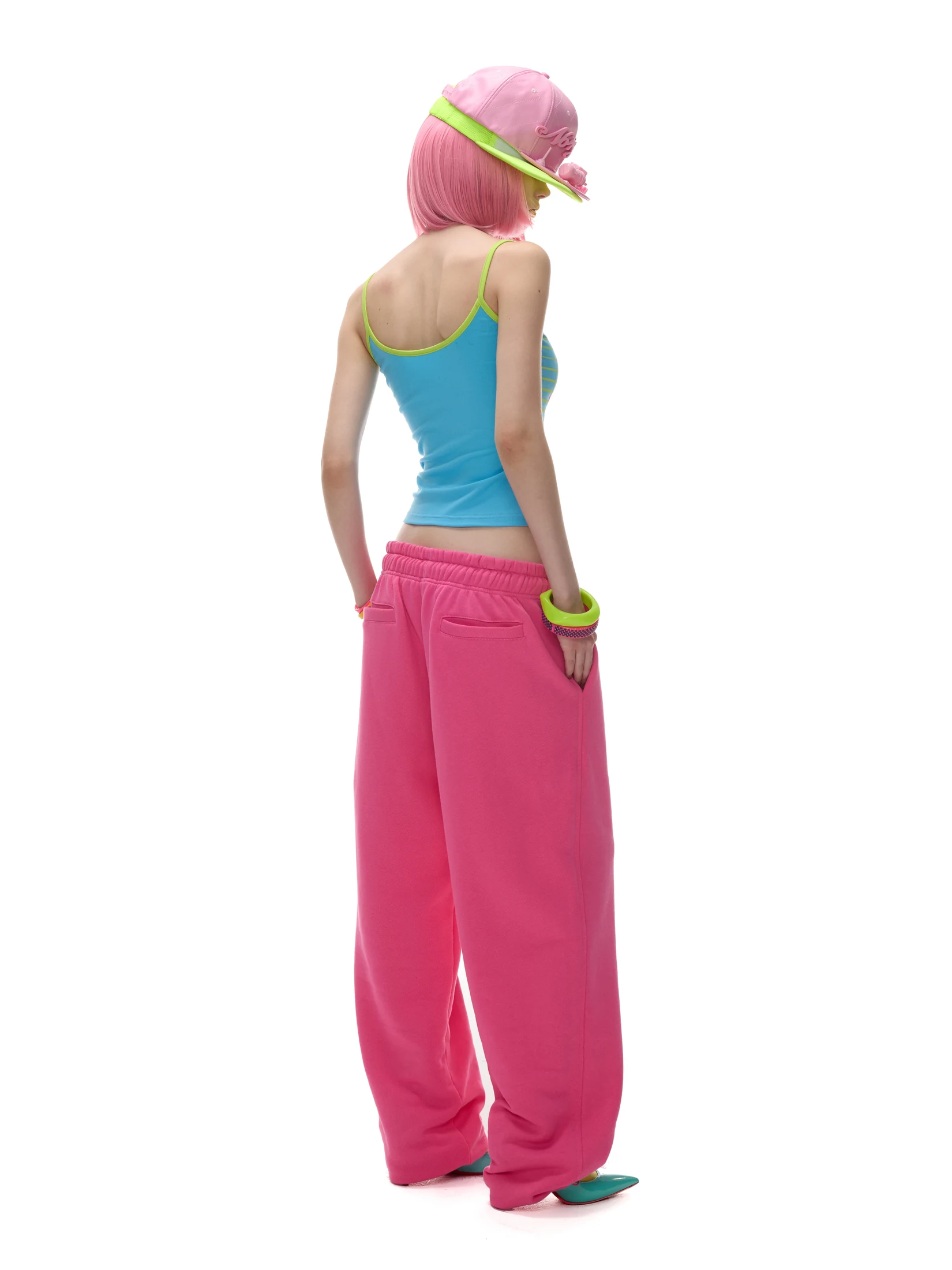 Norgira Trash Print Cuffed Sweatpants 11
